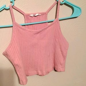 Pink tank top